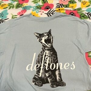 Deftones Cat T- Shirt